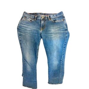 Lucky Brand Retro Dungarees Boot Cut Jeans Size 8/29